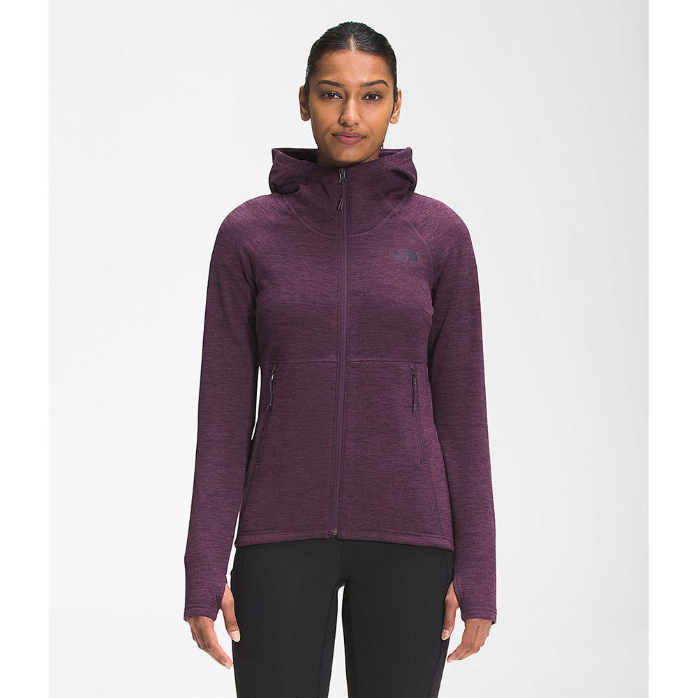 The North Face Canyonlands Γυναικεια Φούτερ Hoodie - Μπορντο / Μαυρα (VPRQ61257)